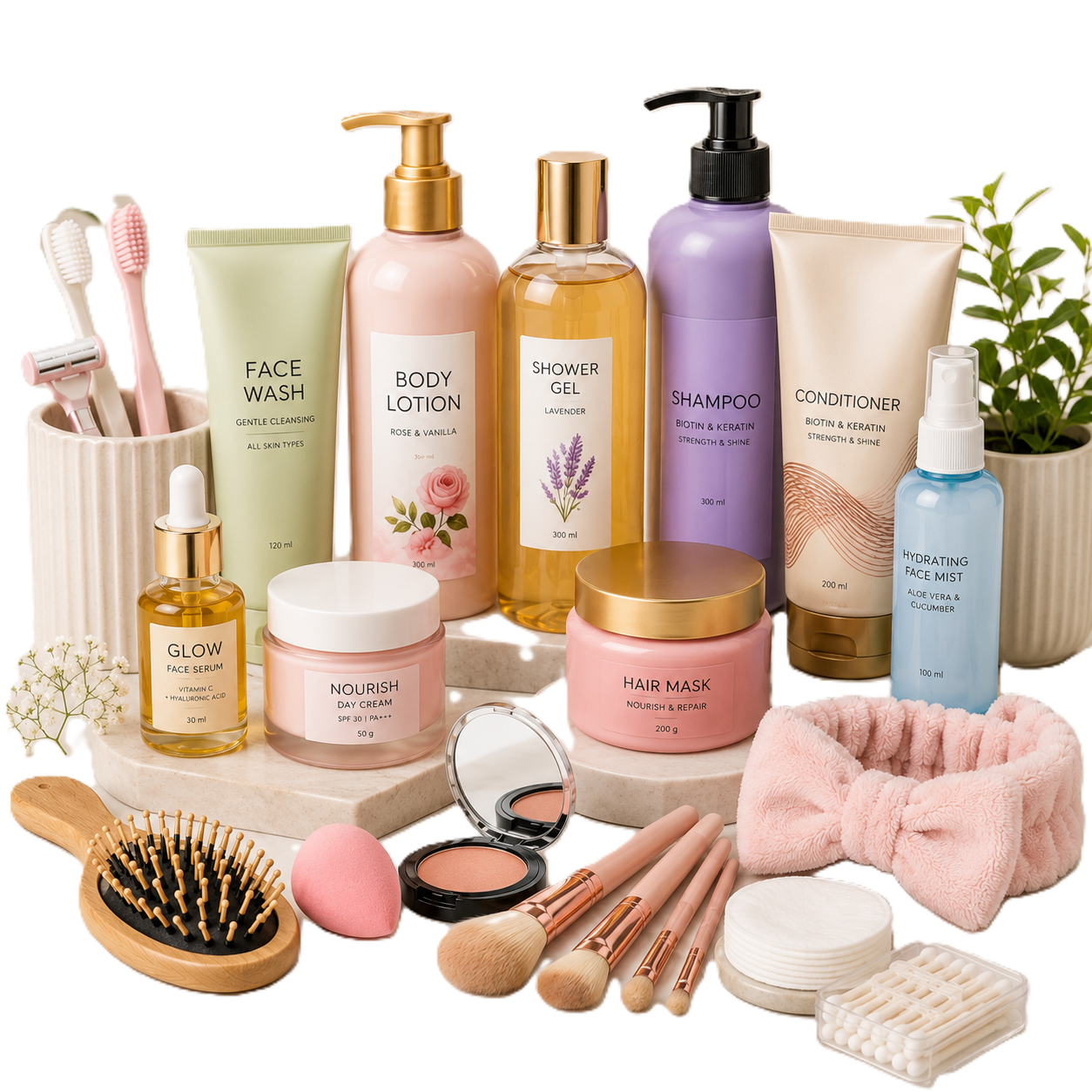 Personal care products — soap, shampoo and face wash